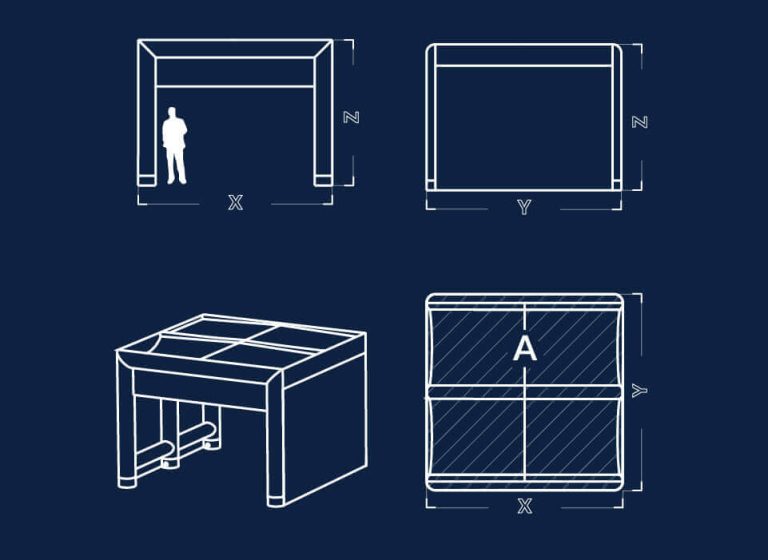 Cube lufttält sketch